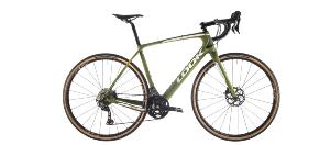 Vélo Carbone Gravel LOOK 765 Vert Mat GRX 2x12v