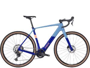 Vélo gravel électrique TREK Checkpoint+ SL 5 Fjord Blue / Cobalt Blue