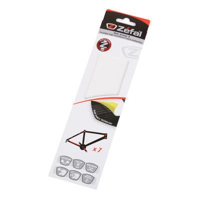 Zefal protection cadre skin armor s invisible pour cadre brillant (planche de 12 pieces)