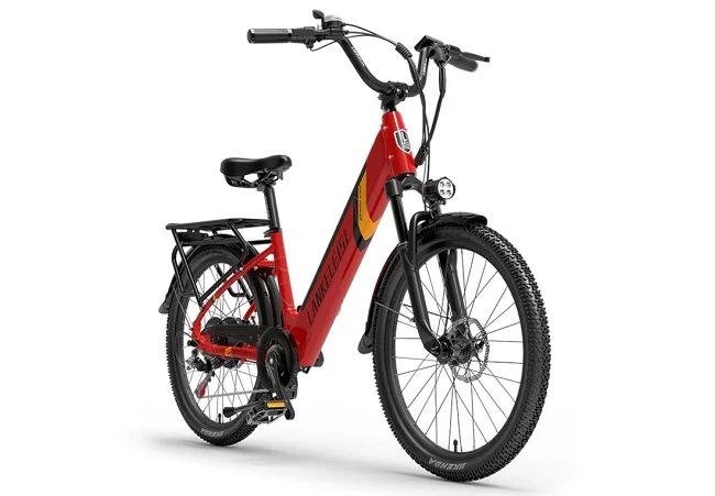 Vélo de ville électrique -LANKELEISI ES500 Pro