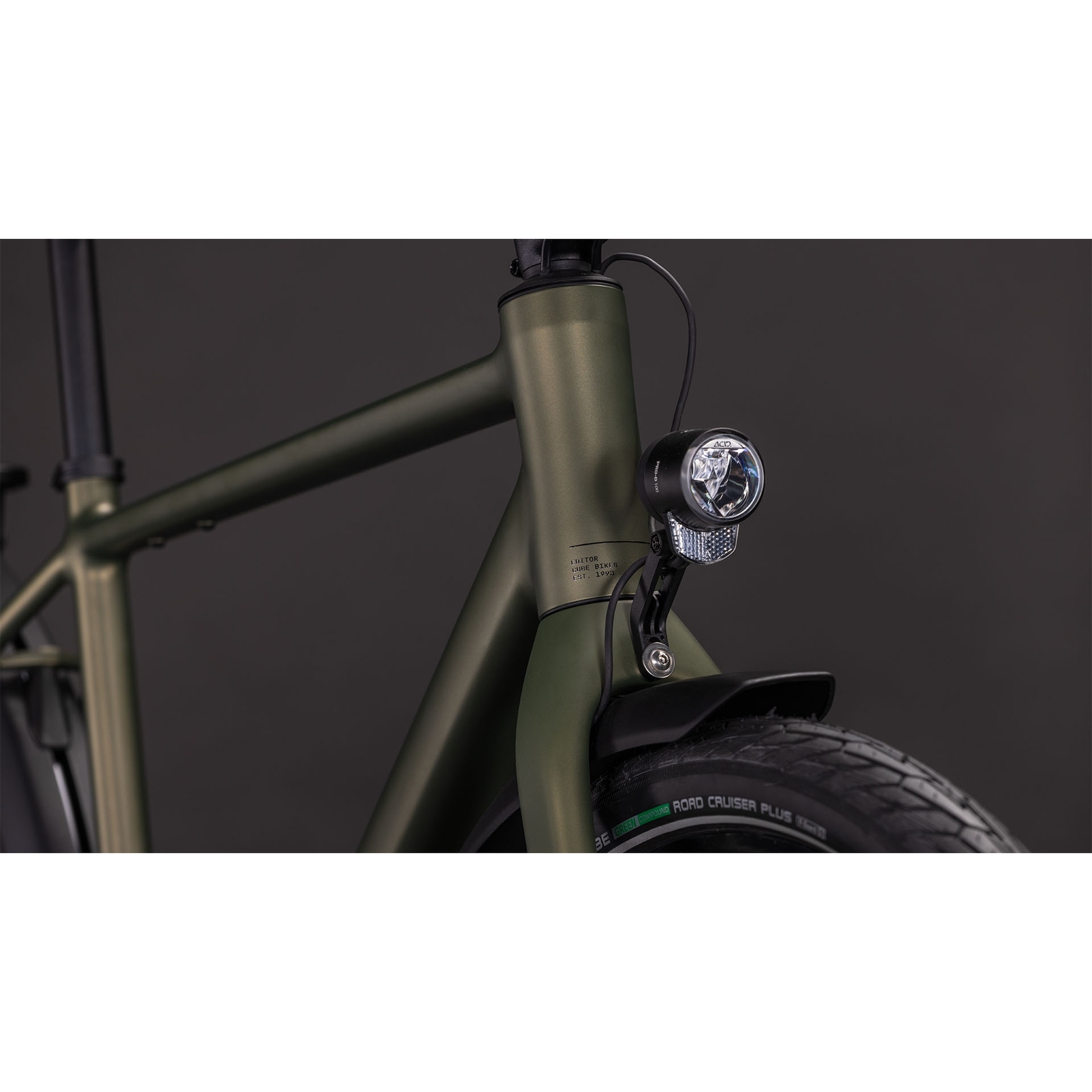 CUBE Vélo de Ville - EDITOR ONE FE - 2026 - reedgreen / black