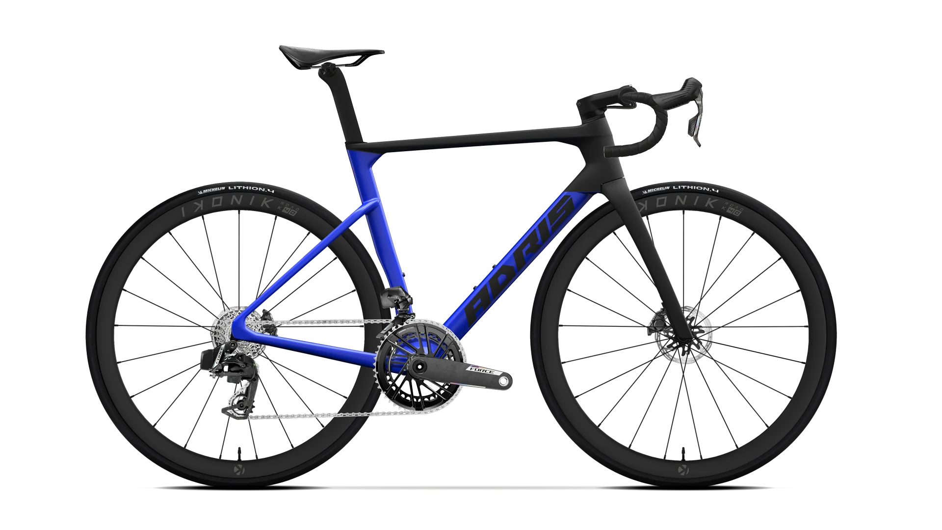 Vélo route Adris le performance s2, shimano 105 di2 12v noir onix