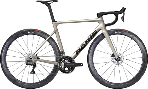 Vélo route Adris le performance ultegra di2 12s argent dore