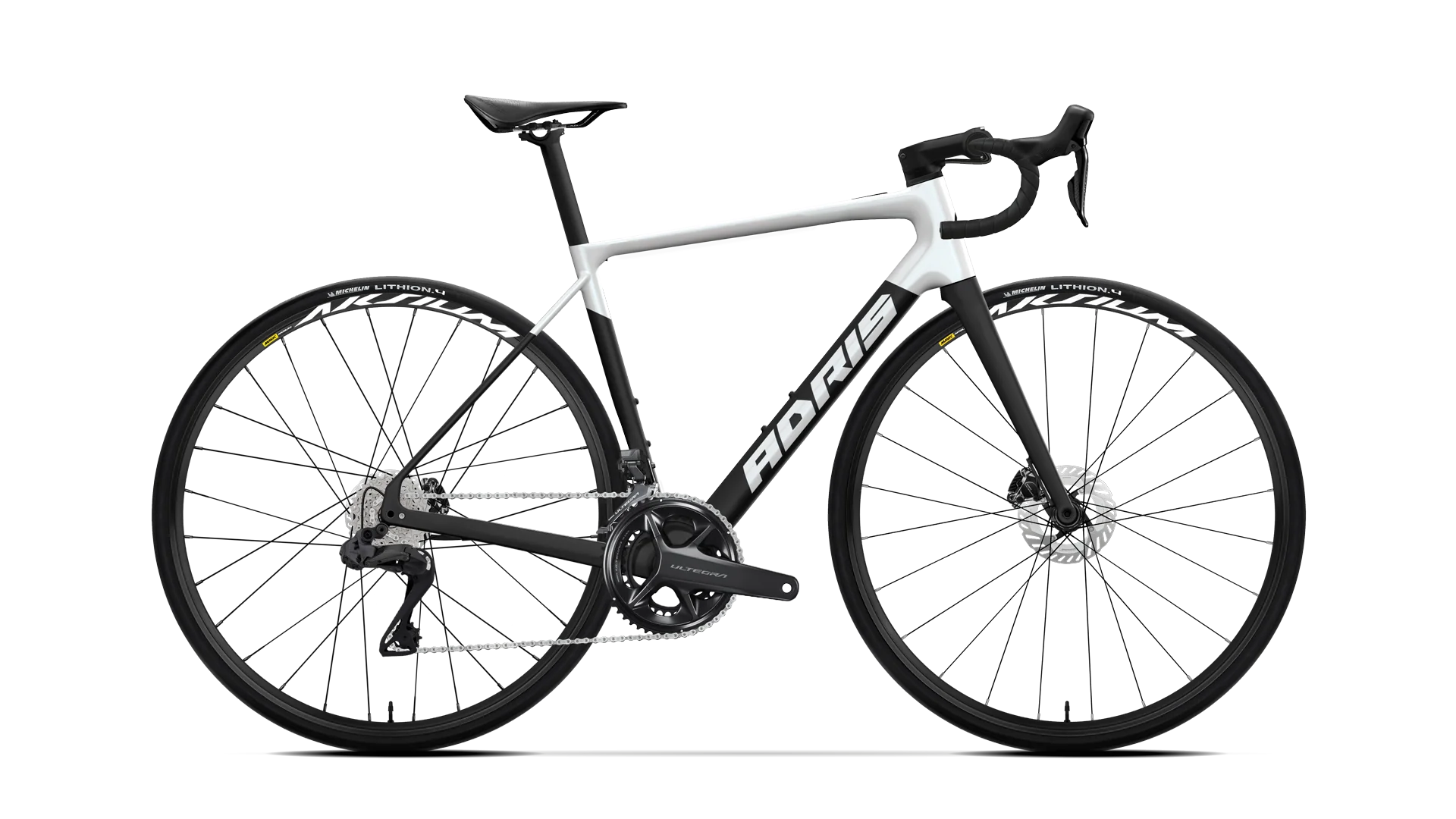 Vélo route Adris l'endurance, shimano 105 12v gris métal