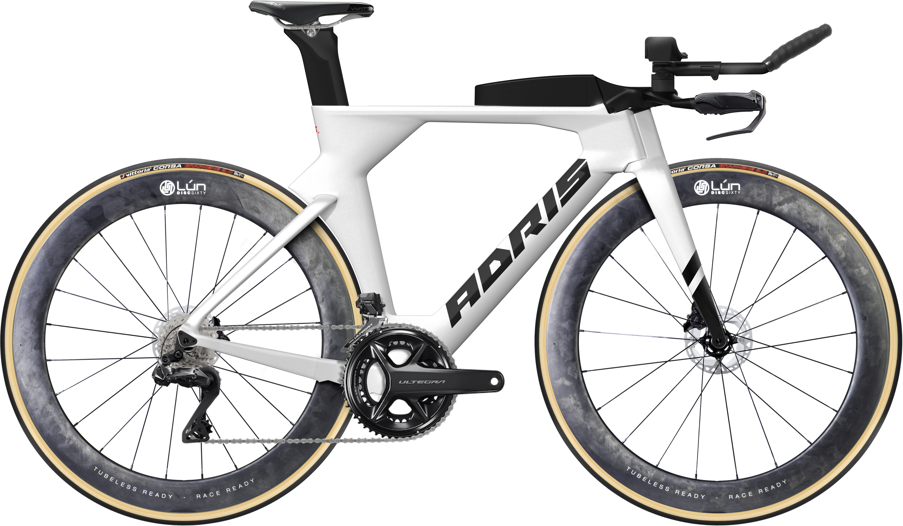 Vélo triathlon Adris la fusee, shimano ultegra di2 12v glacier