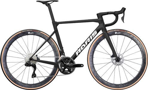 Vélo route Adris le performance 105 di2 12s lun road noir