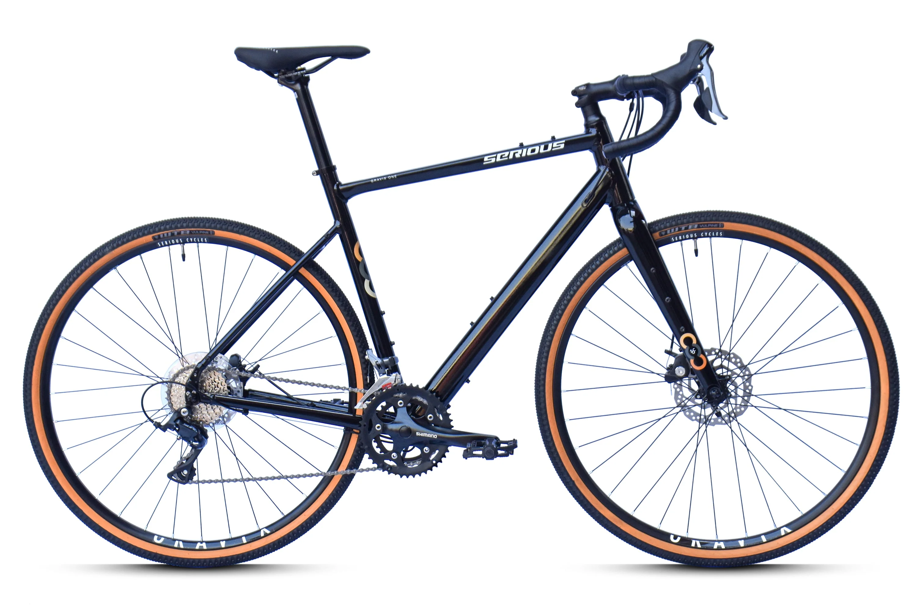 Serious Gravix ONE (2026) | Gravelbike | noir brillant