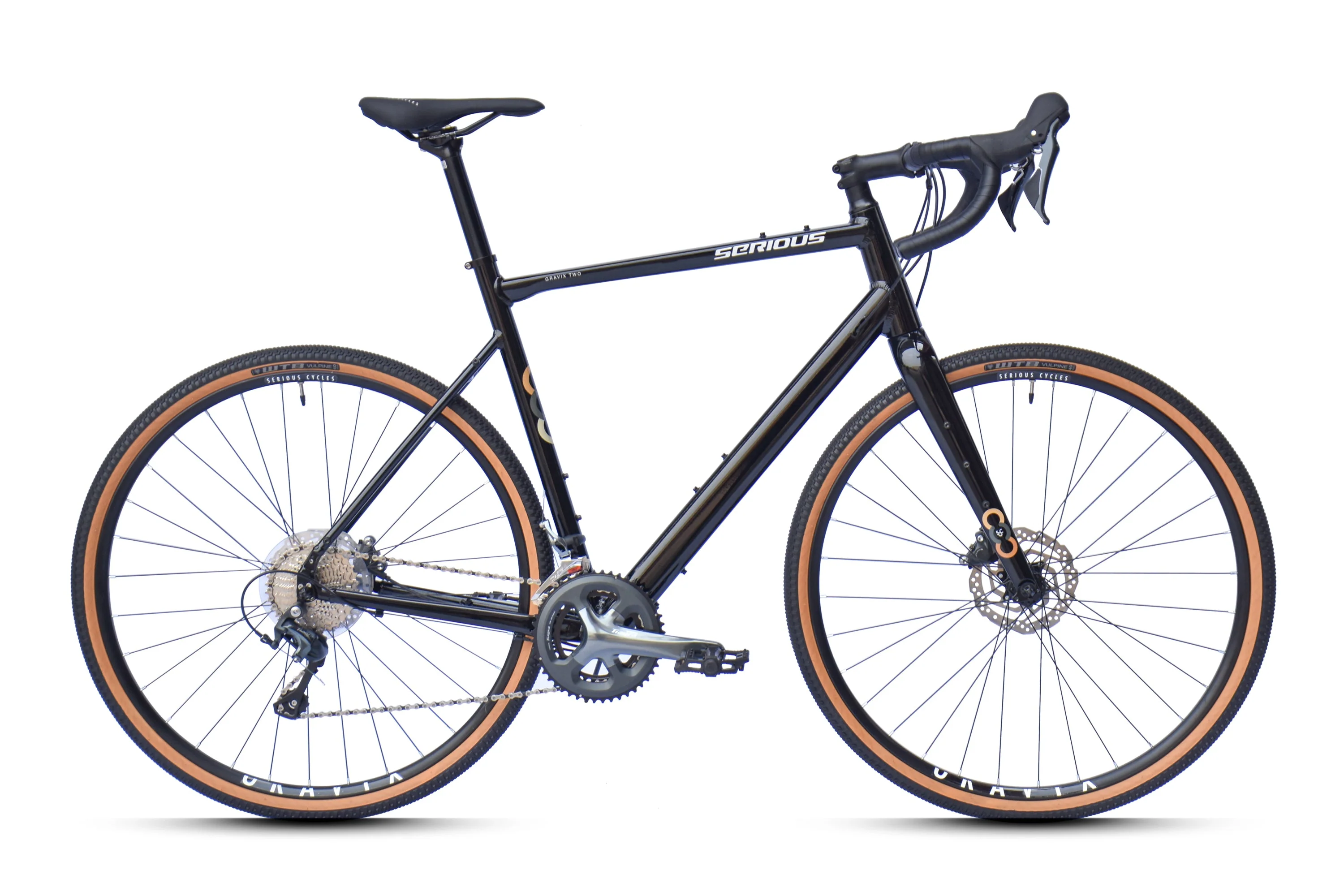 Serious Gravix TWO (2026) | Gravel bike | noir brillant