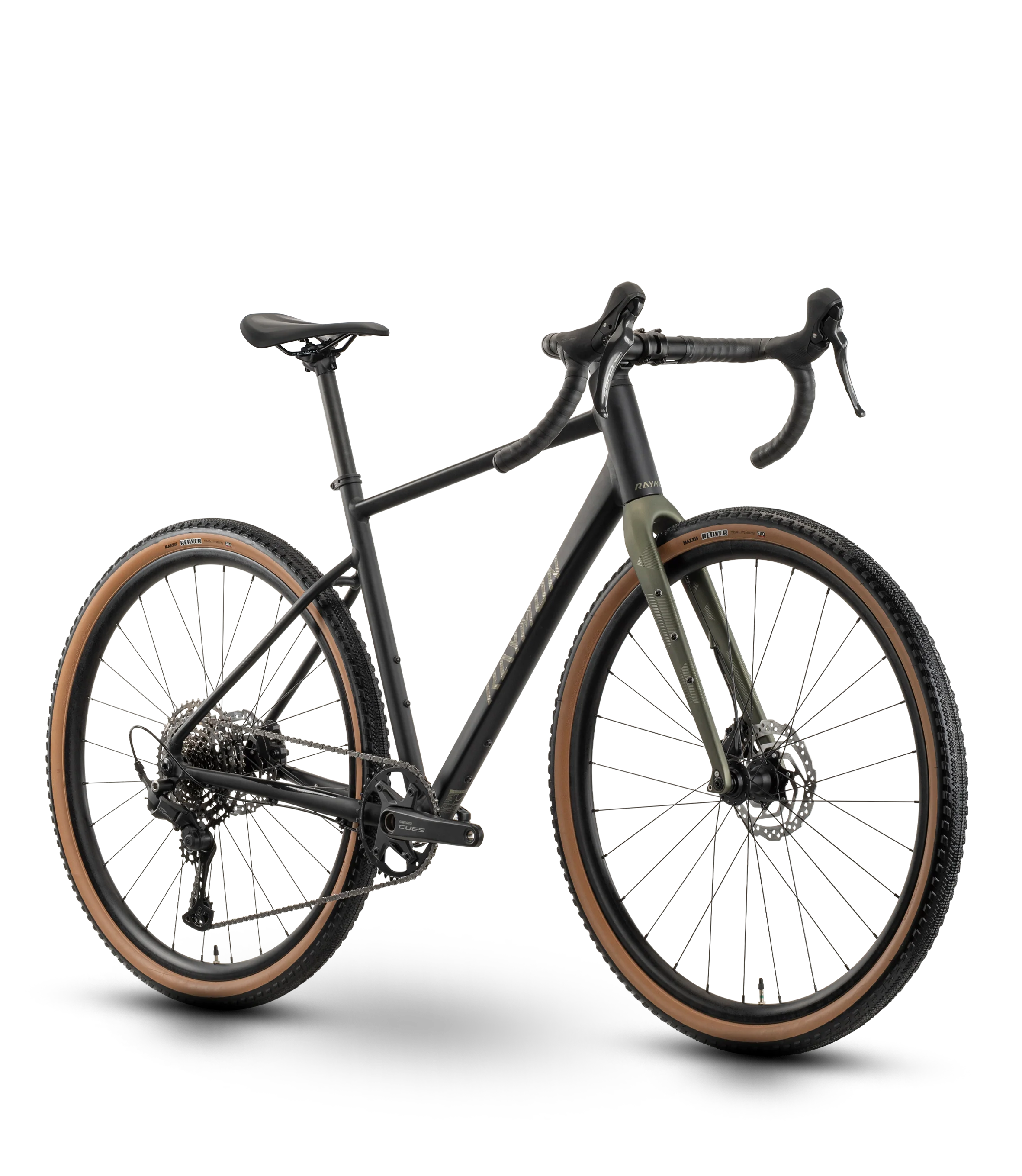 Raymon Territ Comp (2026) | Gravelbike | noir/vert forêt