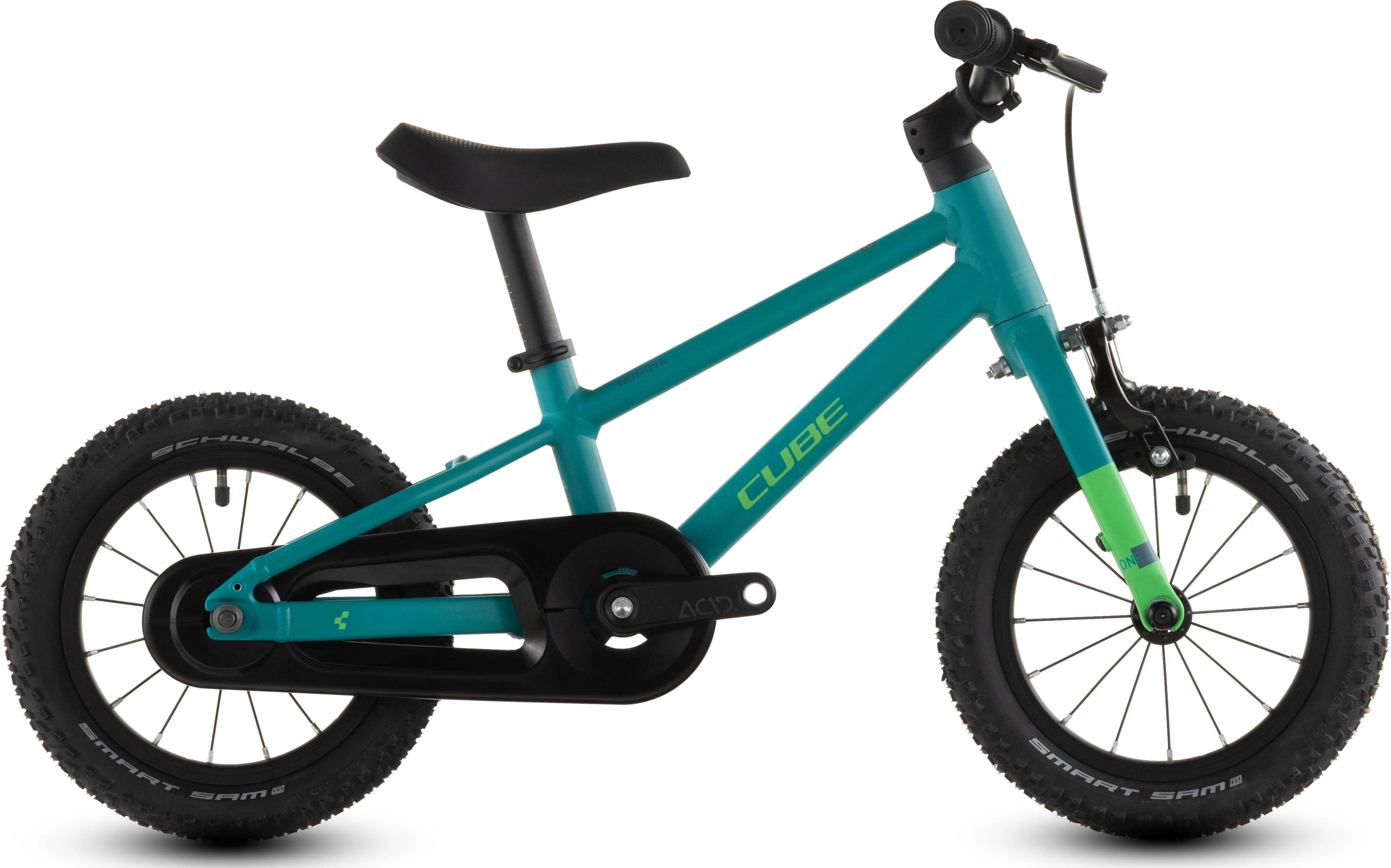 Cube Numove 120 RT (2026) | Vélo enfant 12 pouces | seagreen´n´green